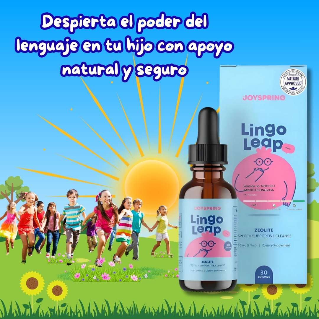LINGO LEAP gotitas para niños.