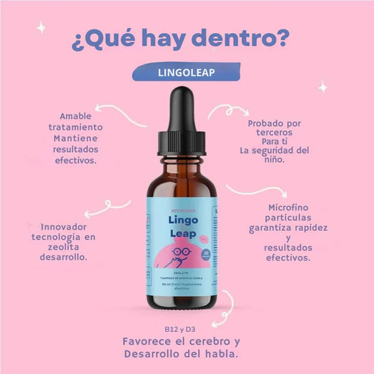 LINGO LEAP gotitas para niños.