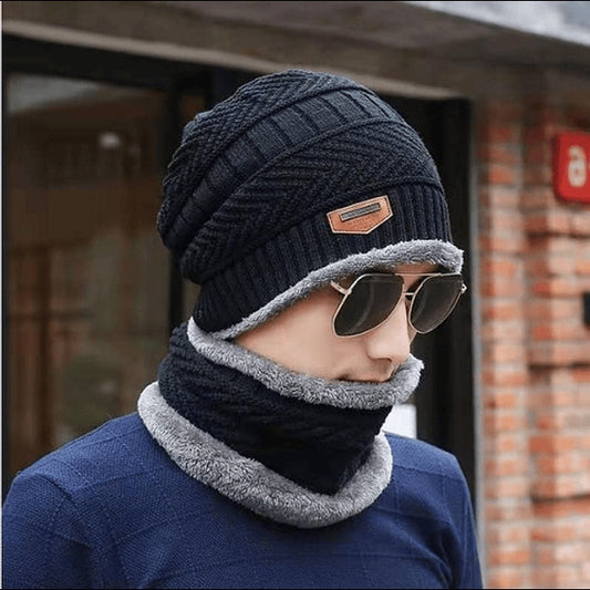 GORRO CON BUFANDA