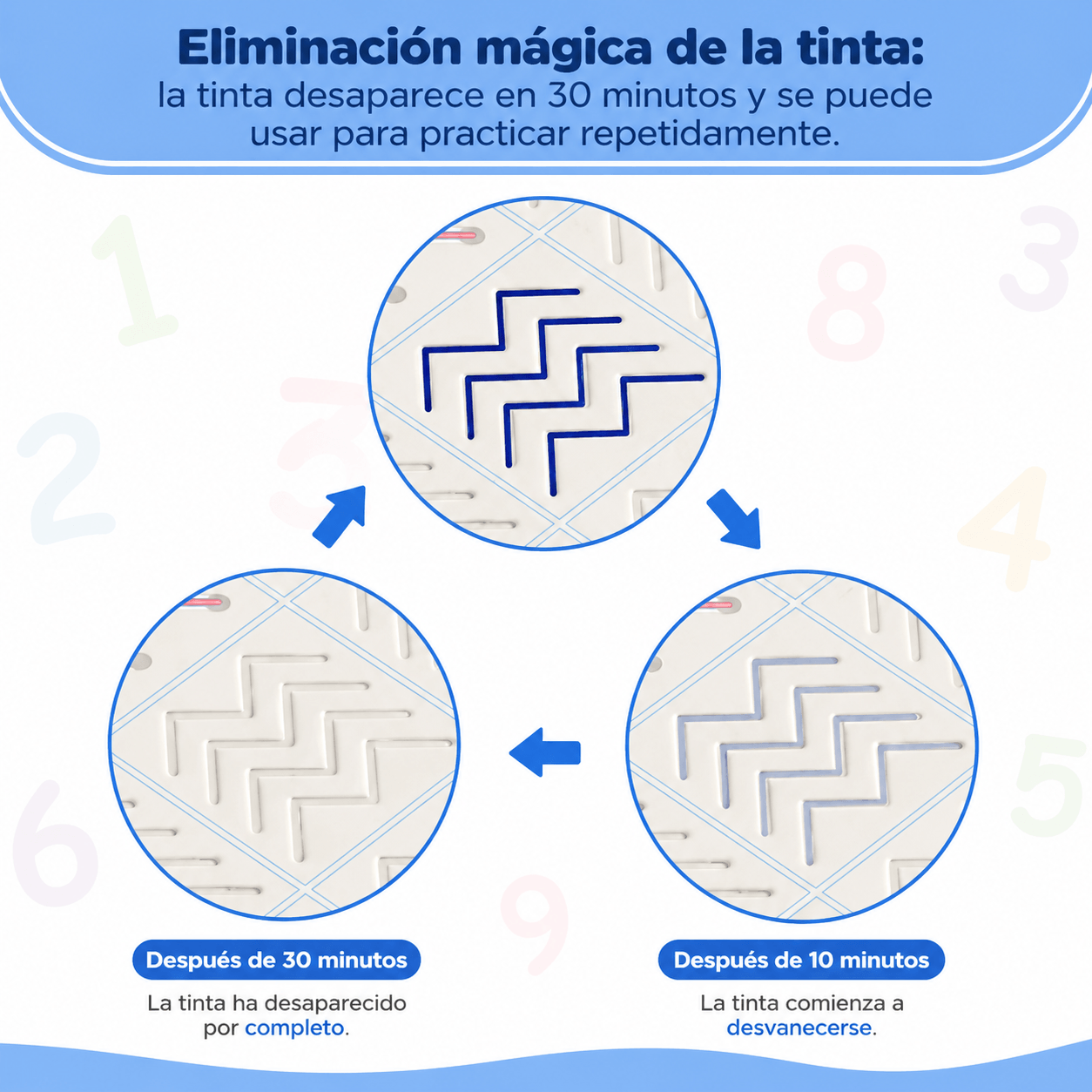 Set Cuadernos Magicos de Caligrafia Montessori