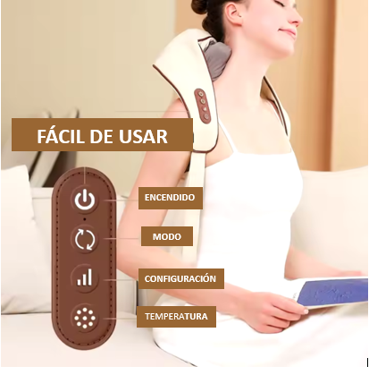 Masajeador De Cuello Y Espalda