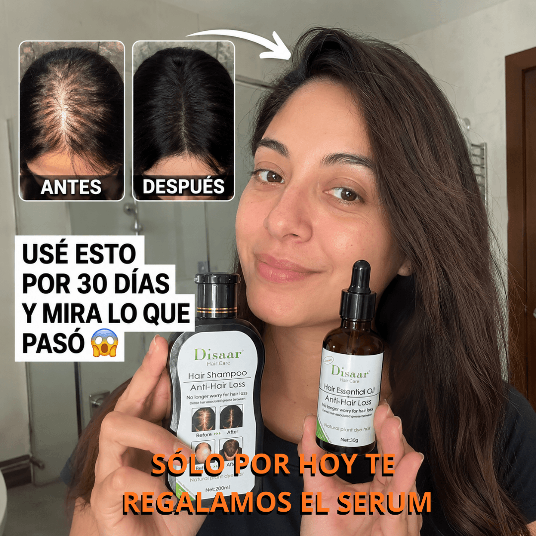 Pack Shampoo Y Serum Anticaida Disaar