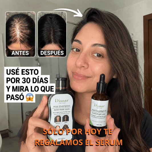 Pack Shampoo Y Serum Anticaida Disaar