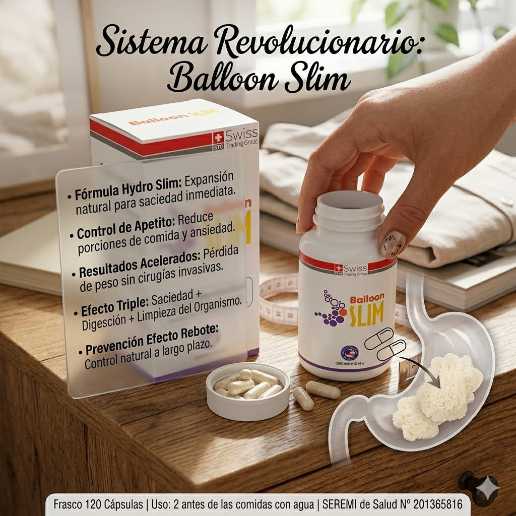 Pierde Peso sin Cirugías ni Ejercicios con Balloon Slim