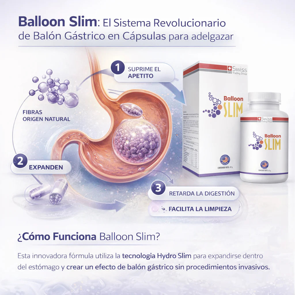 Pierde Peso sin Cirugías ni Ejercicios con Balloon Slim