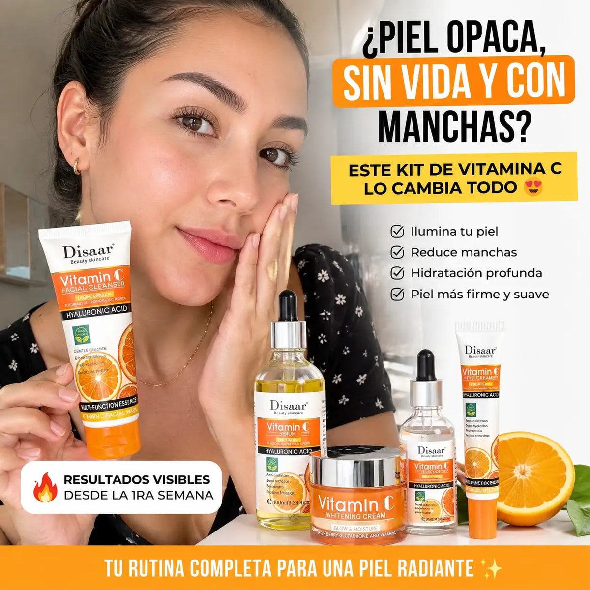 Set Completo Skin Care Vitamina C