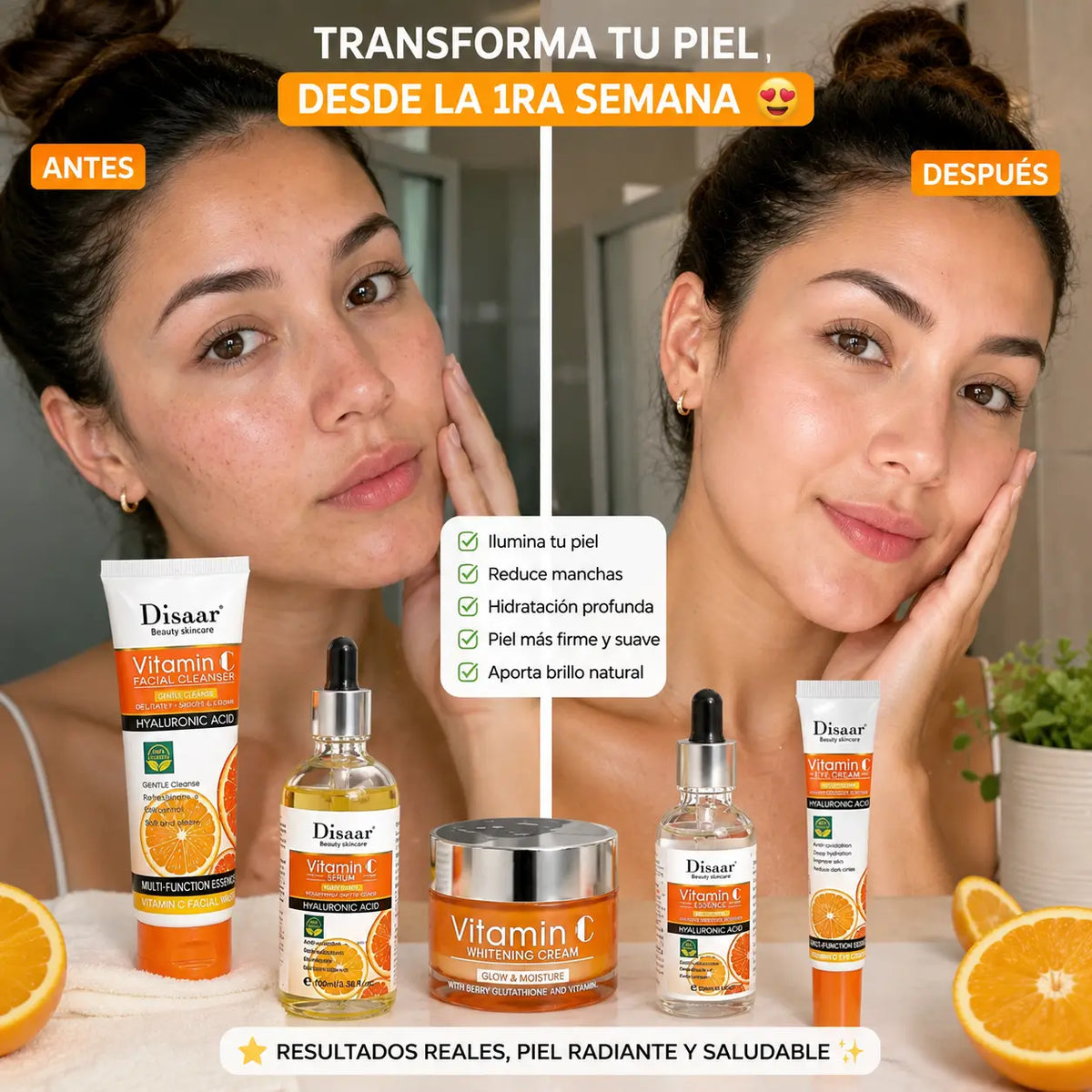 Set Completo Skin Care Vitamina C