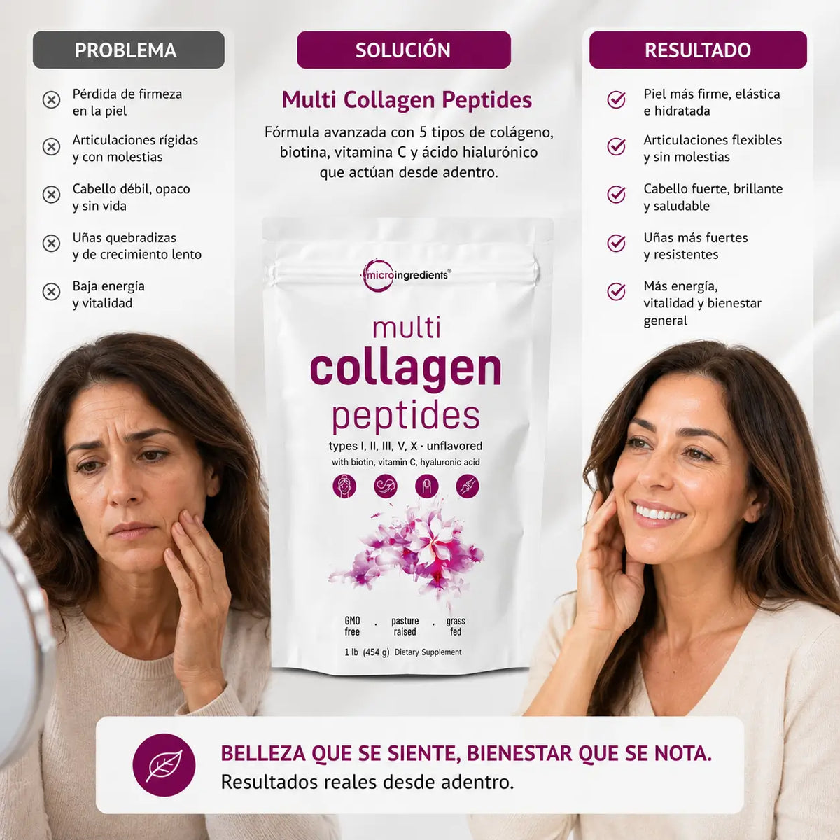 MULTICOLLAGEN PEPTIDES COLAGENO 454 GR