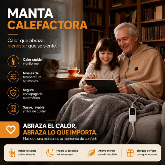 Manta Calefactora Eléctrica
