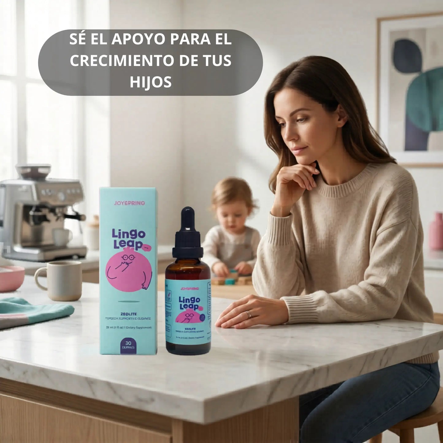 LINGO LEAP gotitas para niños.